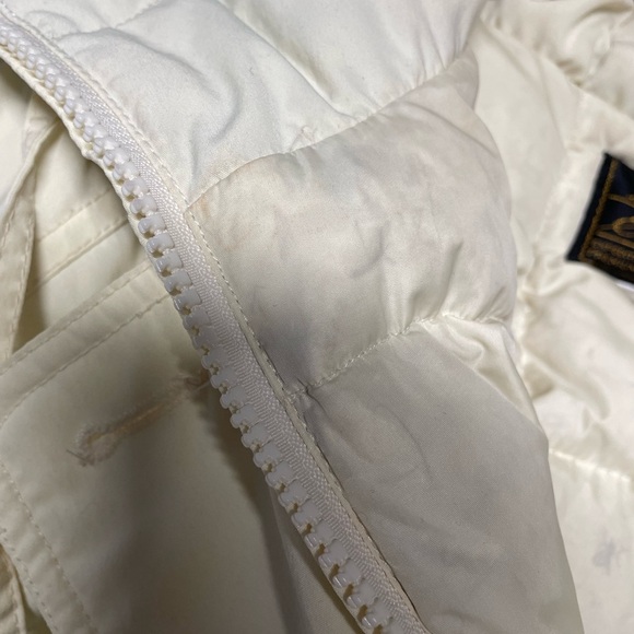 Eddie Bauer parka coat vintage white goose down cold weather expedition jacket - Picture 4 of 8